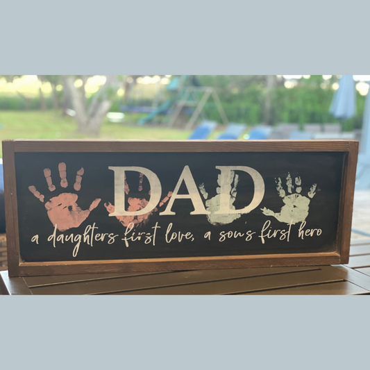 Dad- Daughter/Son- Medium plank