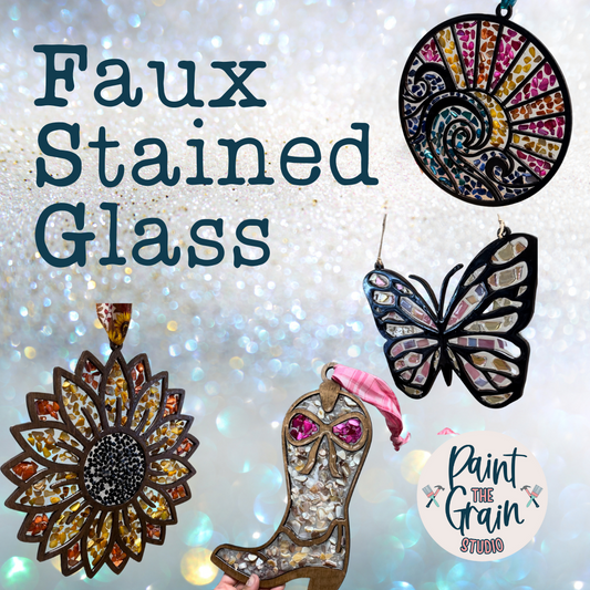 Faux Stained Glass Workshop