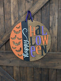 Happy Halloween - side bats