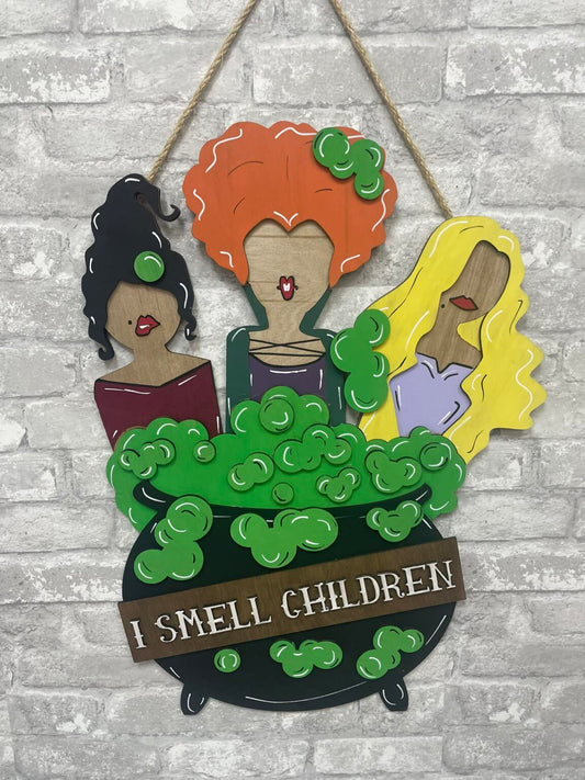 I smell children