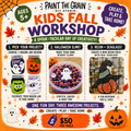 Kids Halloween Workshop- Weekend of Oct 16-18
