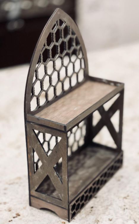 Laser Cut Tiered Tray