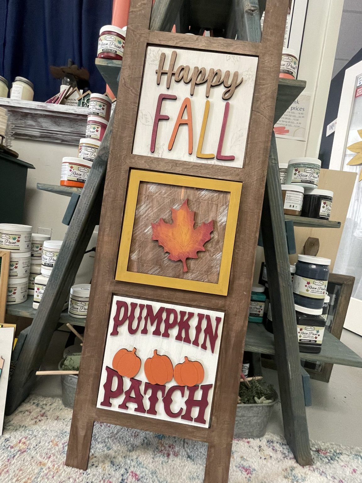 Fall Mini Ladder