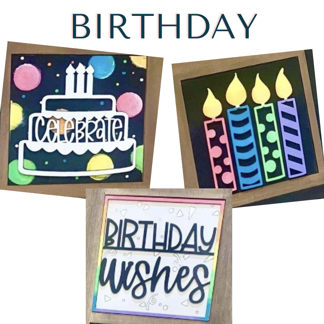 Birthday Mini Ladder