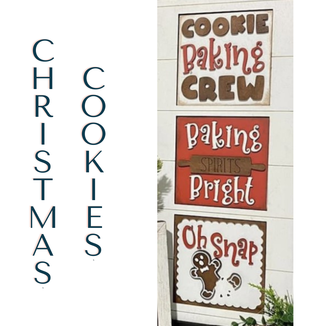Christmas Cookies Mini Ladder