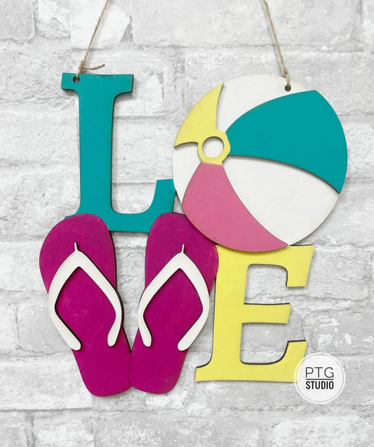 LOVE- summer hanger