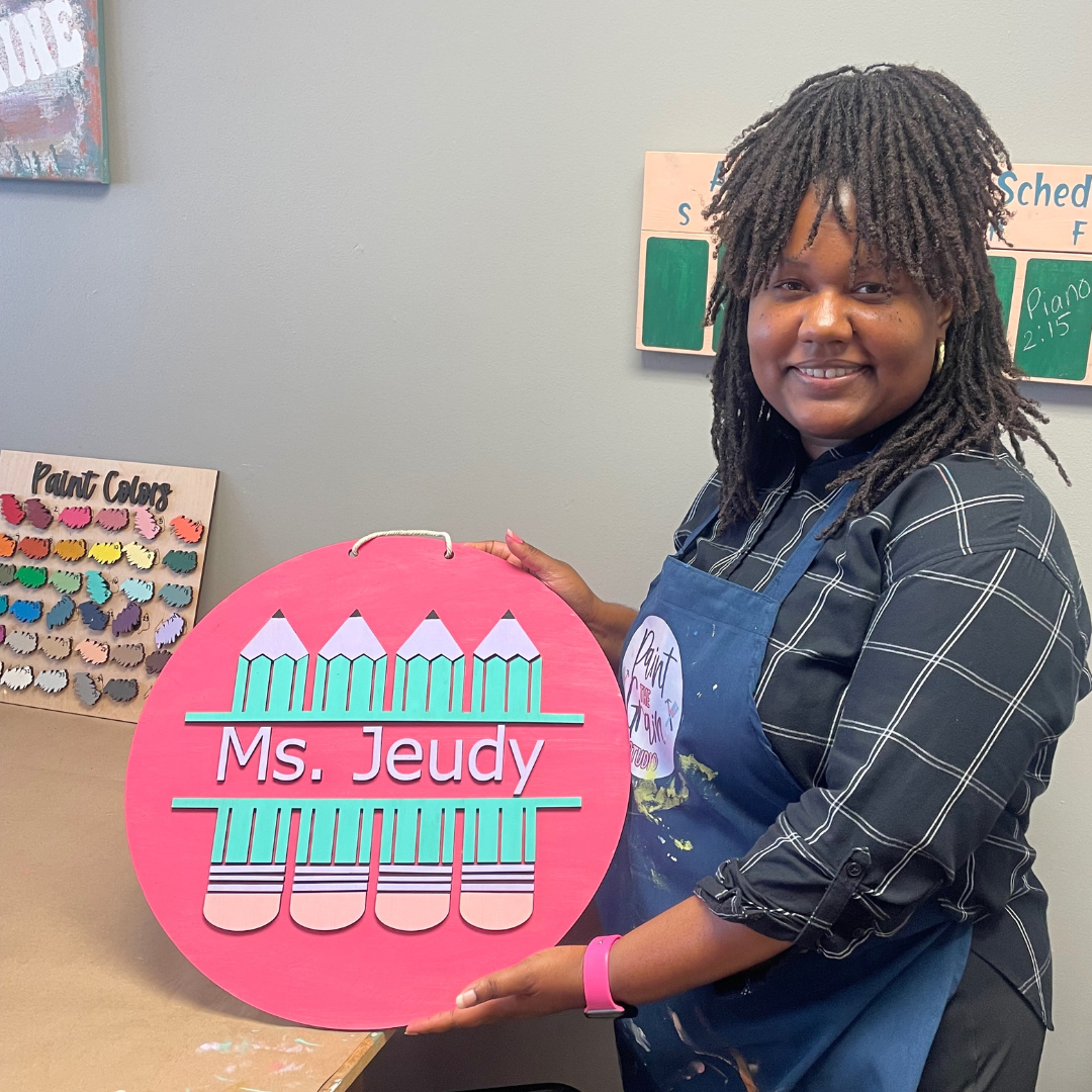 teacher classroom sign - personalized