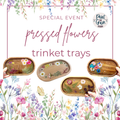 Pressed Flowers Trinket Tray- Special Event