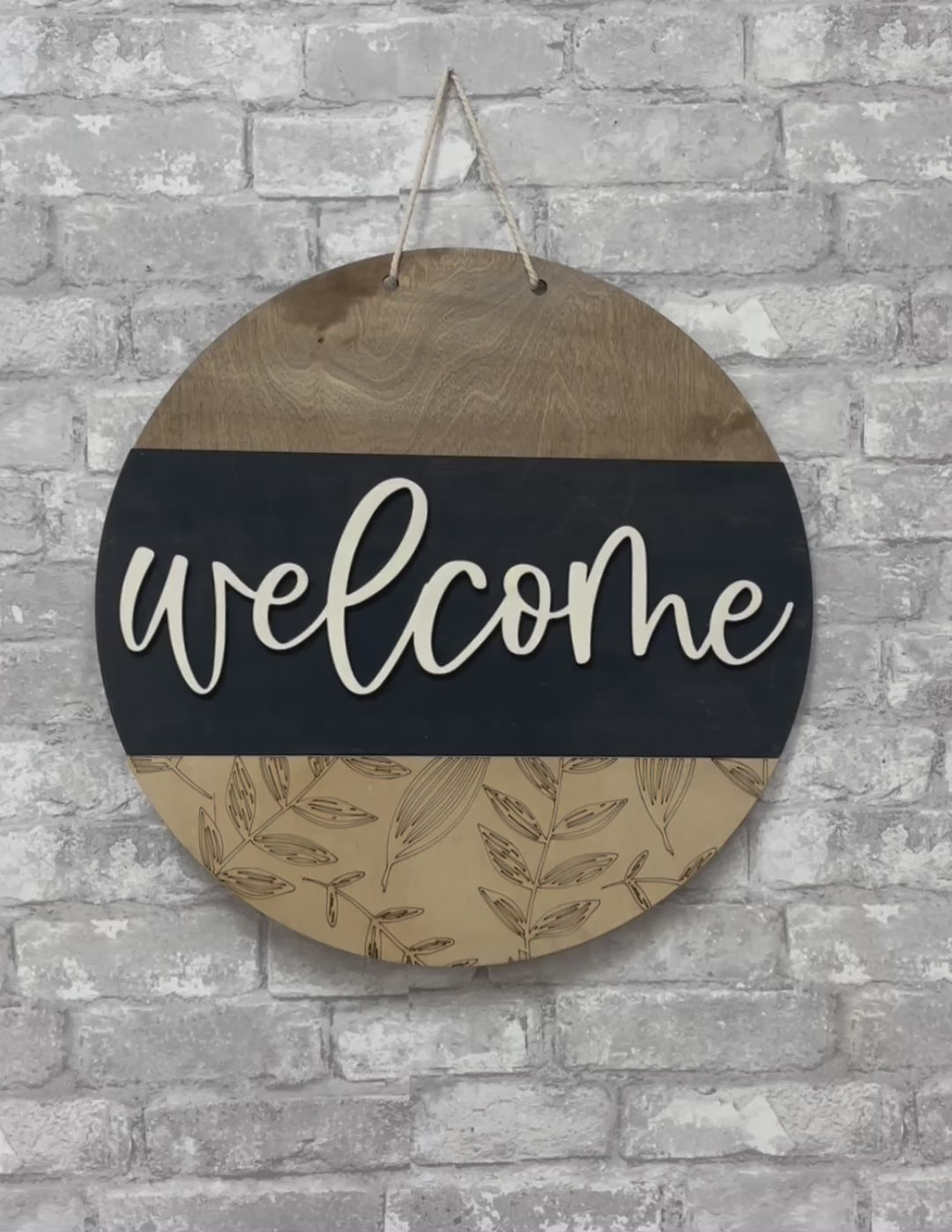 Welcome-holiday/seasonal interchangeable