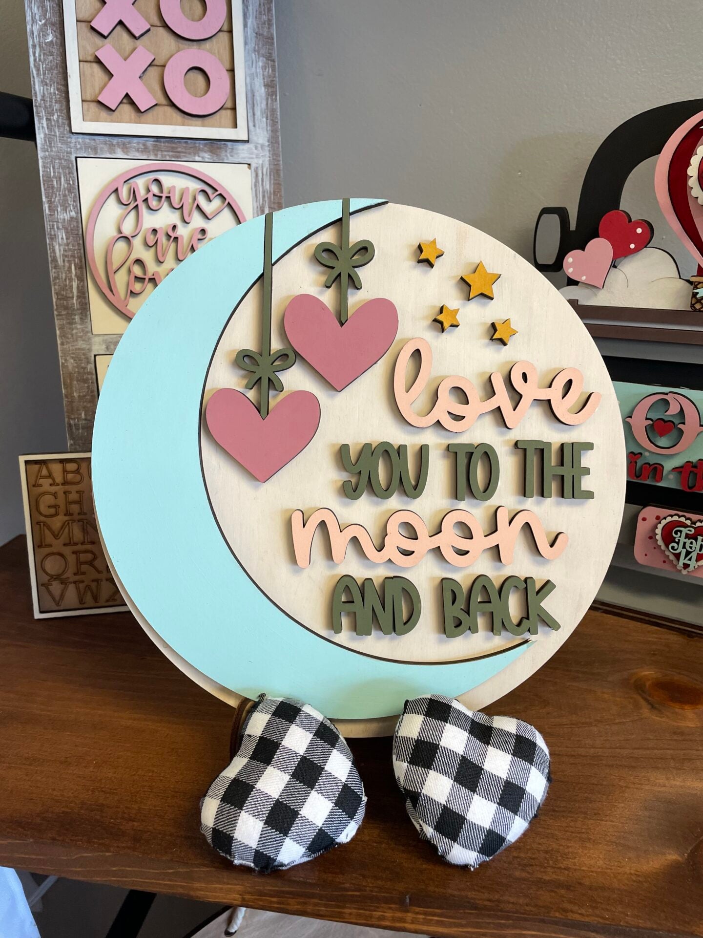 Love you to the moon and back round