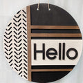 Hello- Round