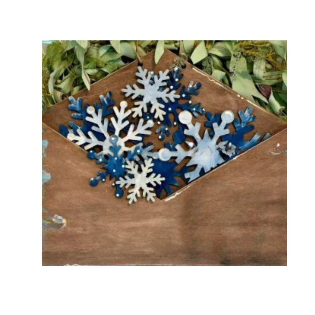 Snowflakes- Interchangeable Envelope