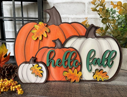 Standing Pumpkins