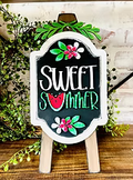 Table Top Easel- Sweet Summer