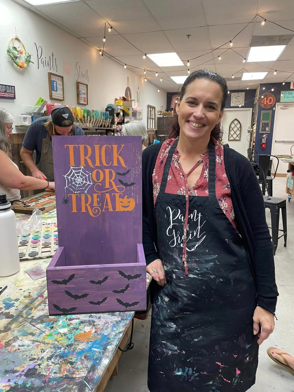 Trick or Treat Candy Box