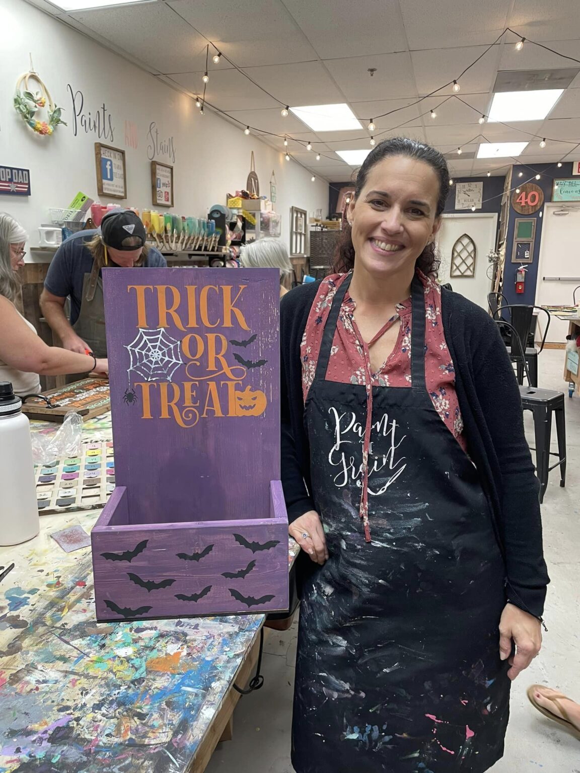 Trick or Treat Candy Box
