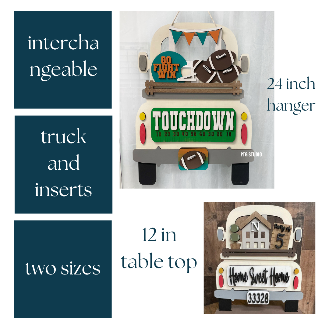 Interchangeable truck - Bee Kind