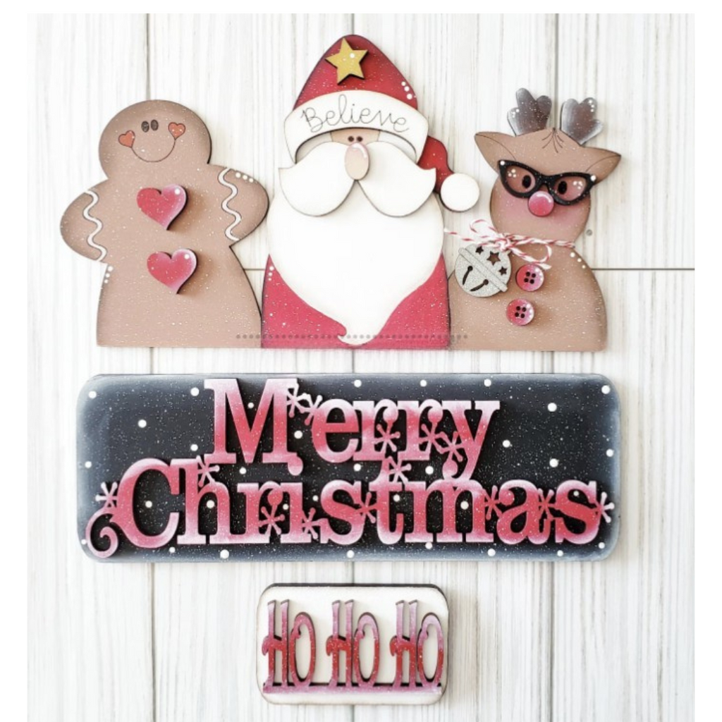 Interchangeable  truck - Merry Christmas