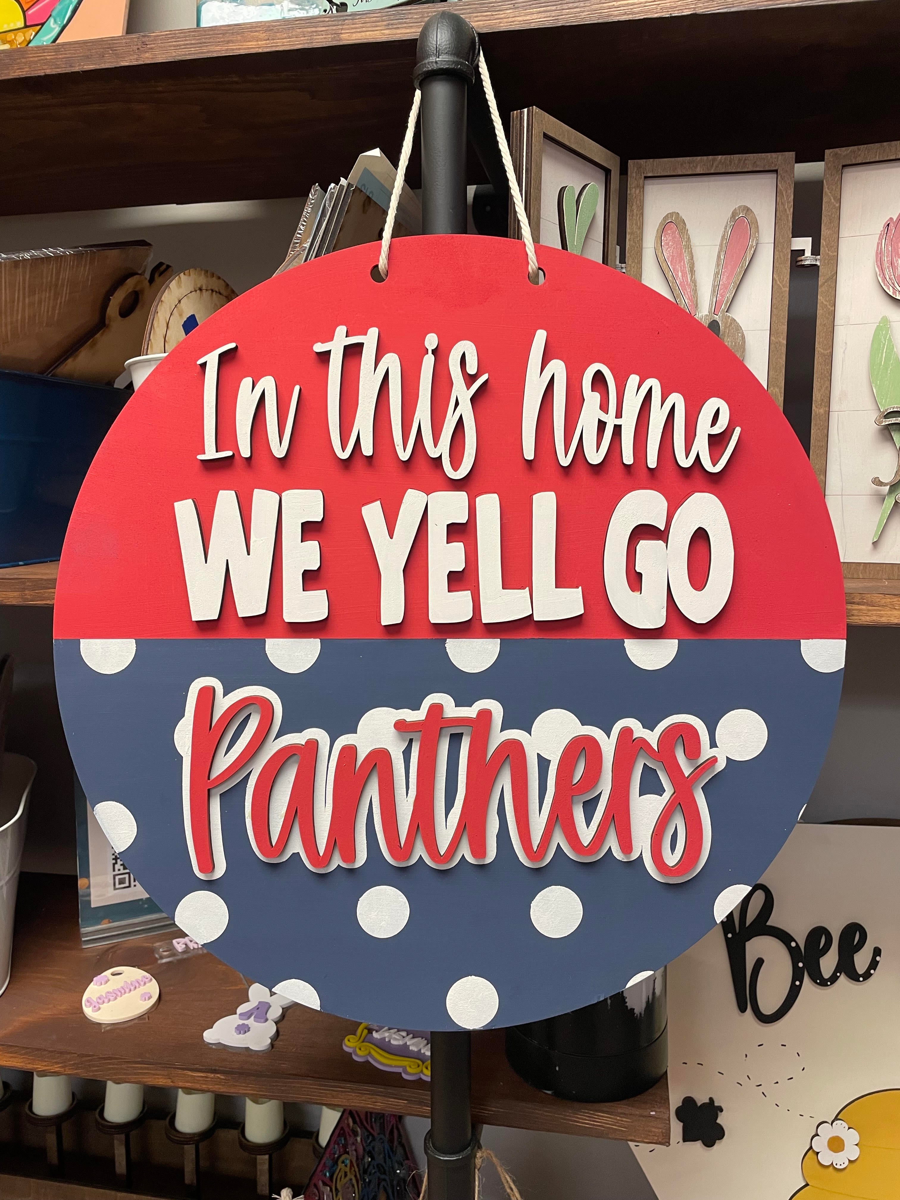 We Yell Go (Personalized Team)- Round