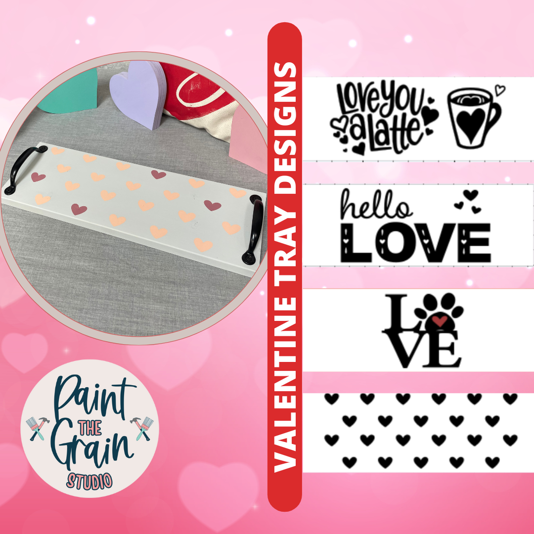 Mini Tray- Valentine Designs