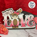 It moose be love shelf sitter