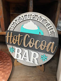 Warm up at the hot cocoa bar